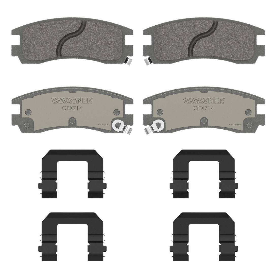 Wagner Brake OEX714 Brake Pad