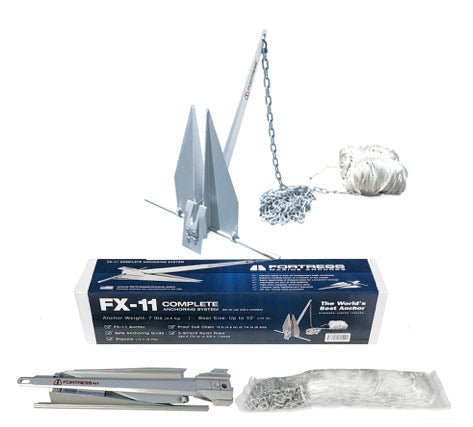 Fortress ANC Highest Rating In Tests Worldwide Anchor FX-11-AS - Anchoring System 250-FT