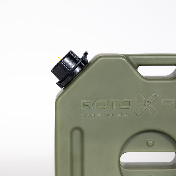 Rotopax Manufactured With BPA Free Materials Liquid Storage Container RX-1.75OD - Green 1.75 Gallon Water