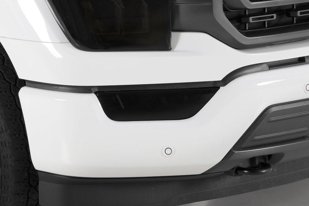 GT Styling Installs Over Factory Light Assembly Driving/ Fog Light Cover GT0183FS - Smoke Foglight Covers Piece