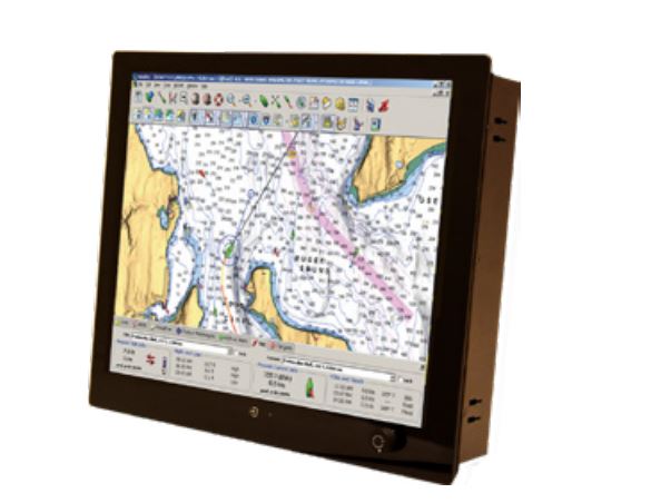 Seatronx Front Brightness Controls Monitor SRT-17 - 17 Sunlight Touch DC