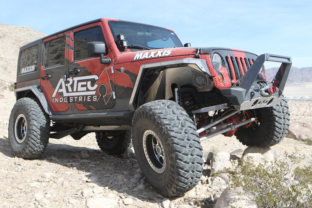Artec Indust Compatible With Trimmed OEM Fenders Inner Fender JK2106 - Industries JL JT Front