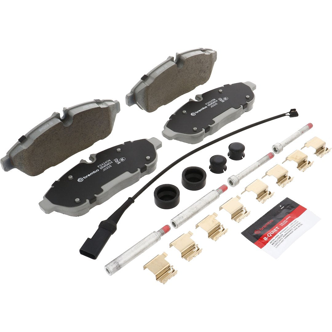 Brembo Ensures Comfort And Brembo Quality Brake Pad P24245N - Discbrakepadset Naoceramic