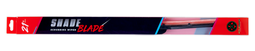 Scrubblade Ensure Quiet Operation Windshield Wiper Blade CBR2600 - Red 26 Silicone Shadeblade