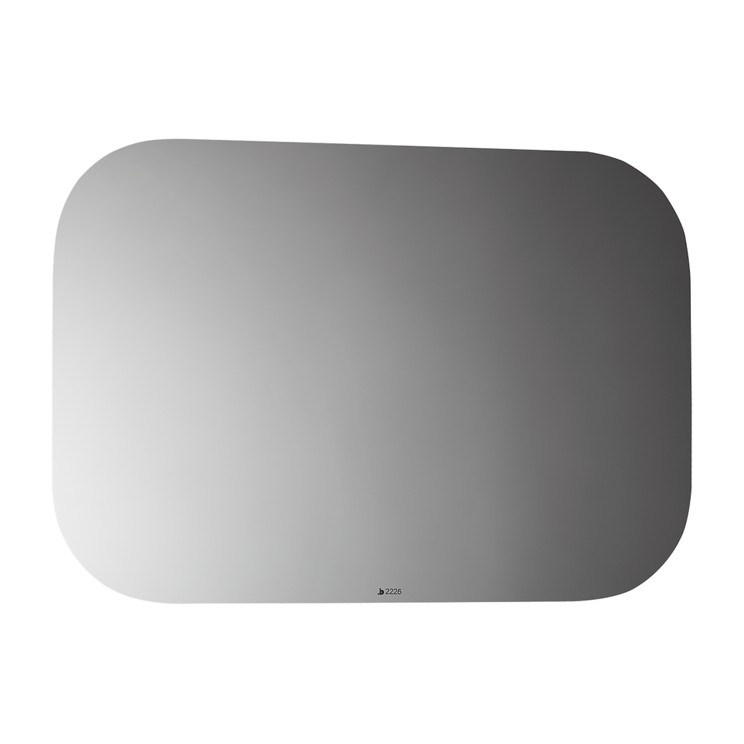 Burco Mirror Smooth Edges For Safety Exterior Mirror Glass 2226 - Mirror Side View