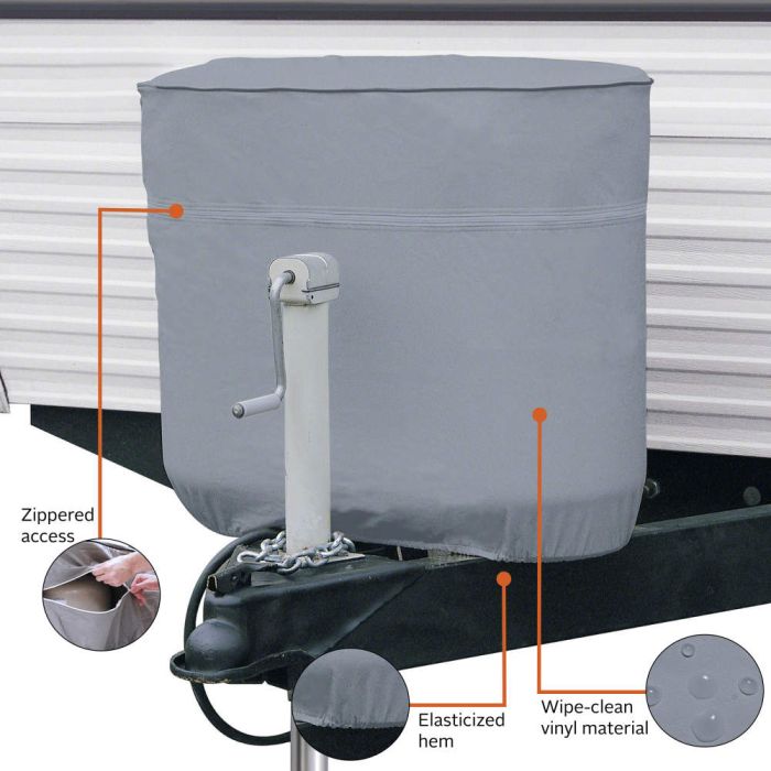 Classic ACC Heavy-Duty Protection Propane Tank Cover 80-100-151001-00 - 30 RV LP GR