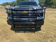 Tough Countr TFR3424C Constructed using 4 inch pipe base - Glossy Black Front Bumber