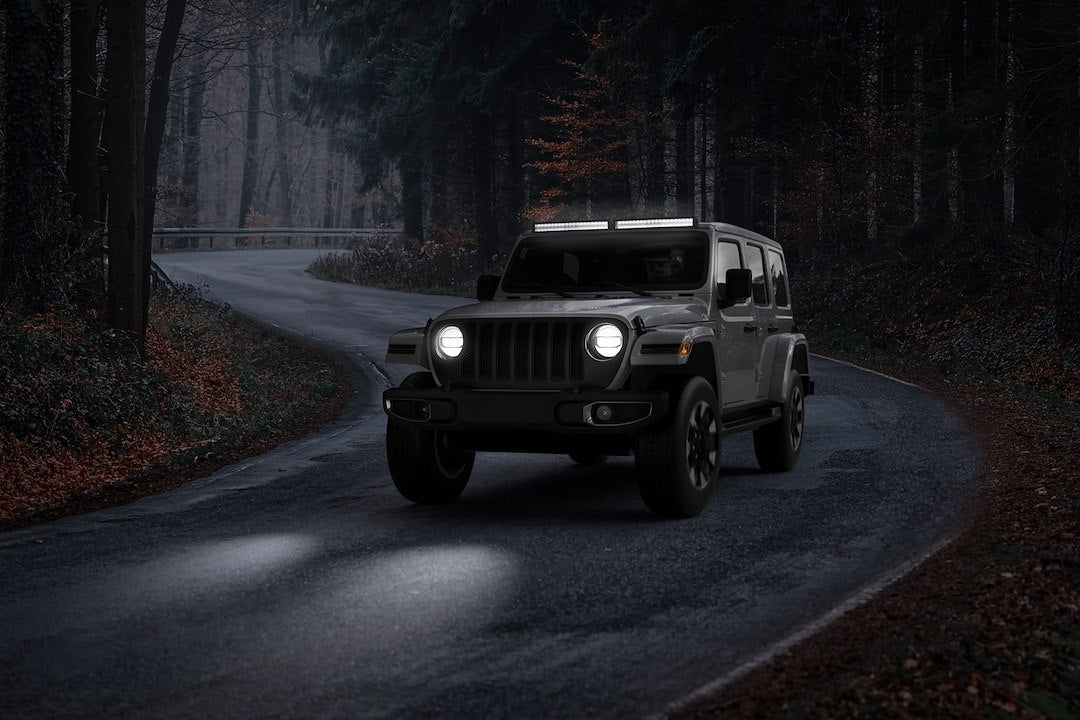 Hella Temperature Control System Light Bar 358197611 - Black Mag Tough 30 Dbl Row Curv Ltba