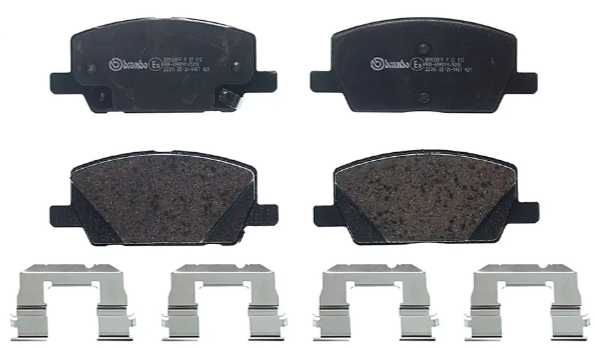 Brembo Premium Low-Met OE Equivalent Pad Brake Pad P07012