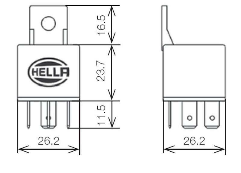 Hella Lights 933332181 Multi Purpose Relay