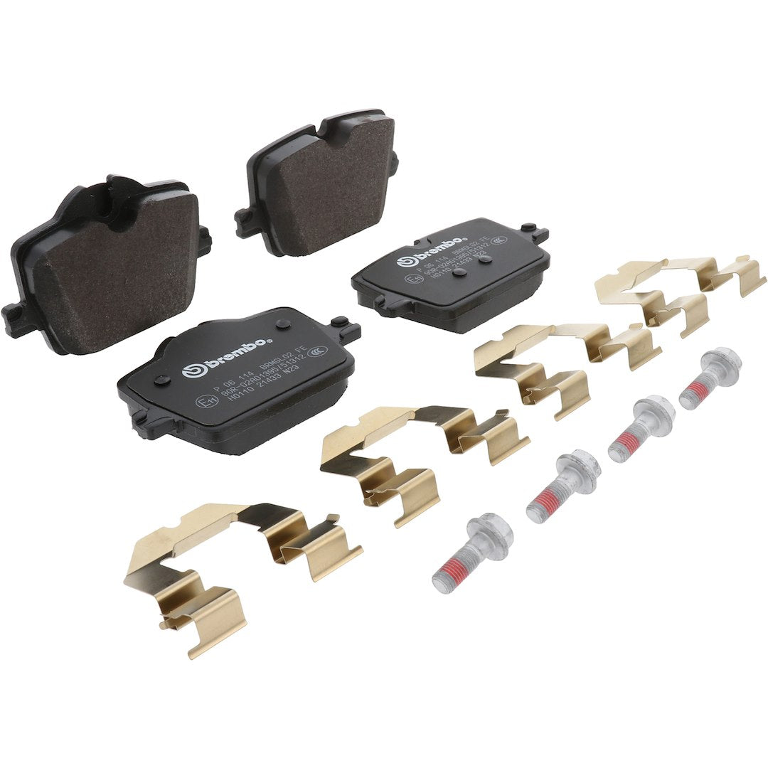 Brembo Premium Low-Met OE Equivalent Pad Brake Pad P06114 - Discbrakepadset Lowmetal