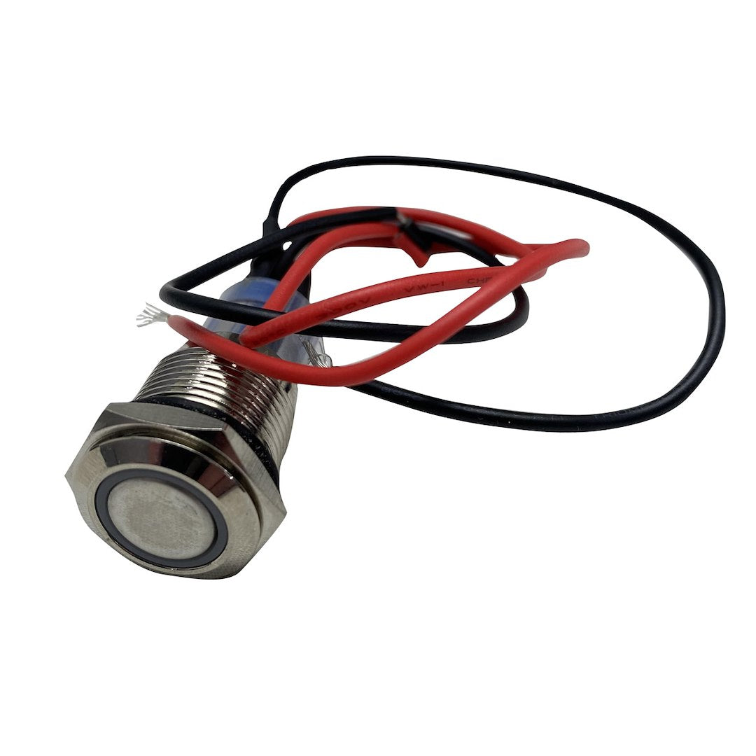 Racesport LT Anti-Vandal Style Switch Push Button Switch RS-2P16MM-Ledg - 16MM Led 2-Position ON OFF
