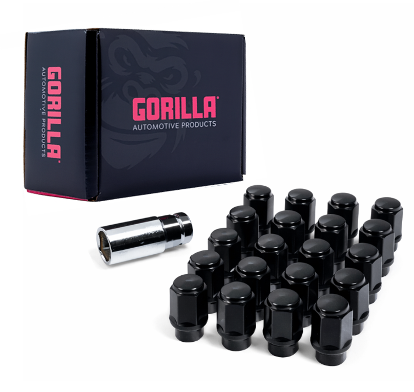 Gorilla High Corrosion Resistance Wheel Installation Kit K5LE19-14150BGR - 5LUG 14-1.50 Hex Wik Ext Thread