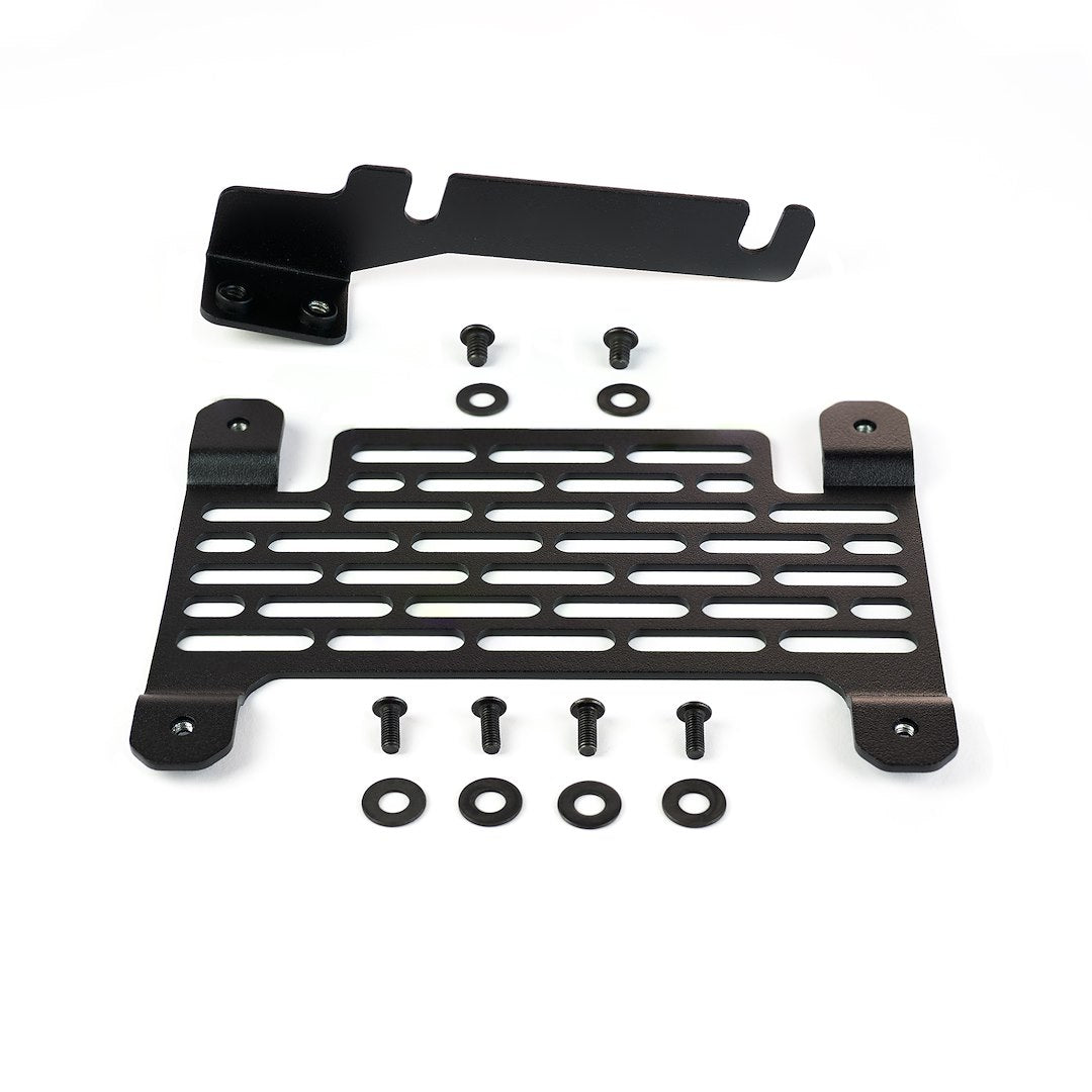 Builtright Made In USA License Plate Relocation Kit 106102 - Lprk Ford Bronco Modular Steel