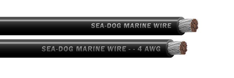 SEA DOG 8004011 - Black Awg 50FT Battery Cable