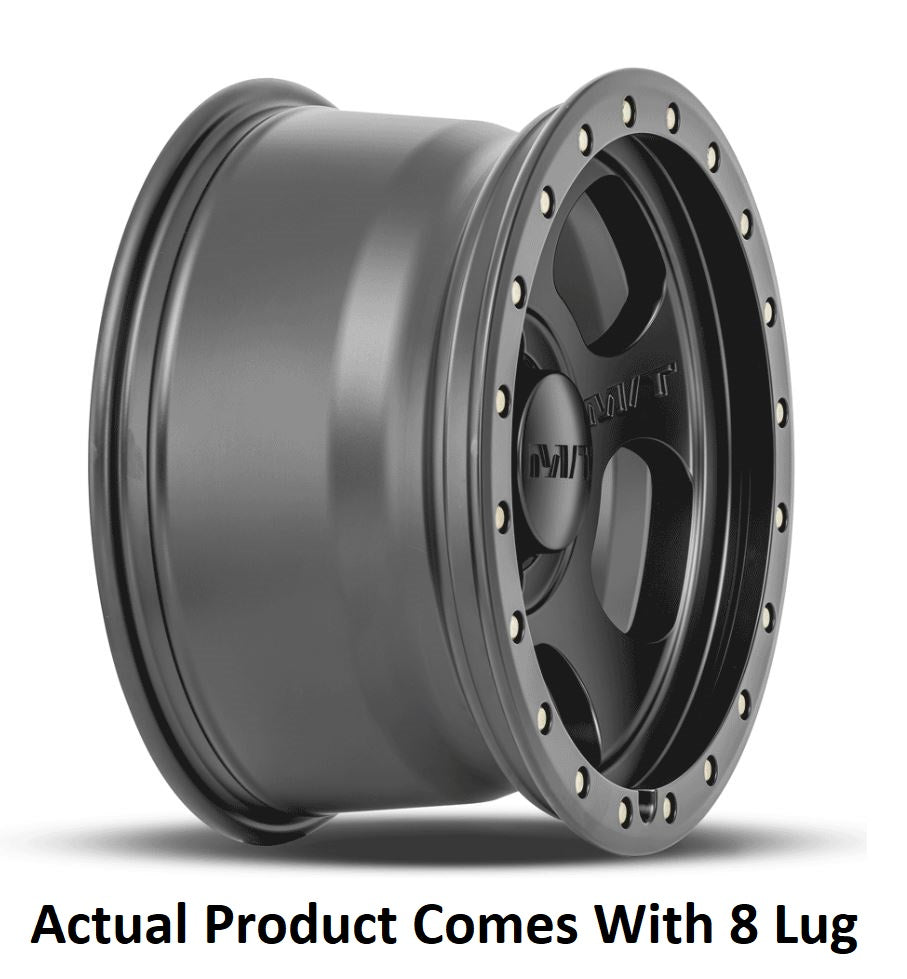 M.T. Wheel Modern Low Profile Cap Design 274576 - Black 20X9 8X170 MT Canyon Pro