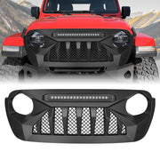 American MOD Aggressive Off-Road Styling Grille Amjpca00102 - Demon Led OFF-Road Ligh