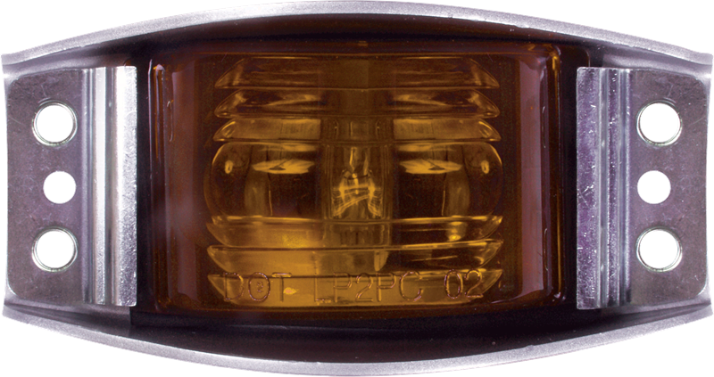 Optronics Hard Wired Connection Trailer Light MC82AB - Mark Armored Amber