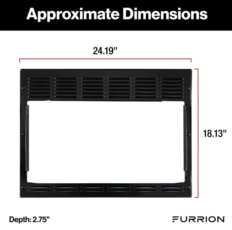 Furrion LLC Quick Effortless Upgrade Microwave Oven Trim Kit 2024001707