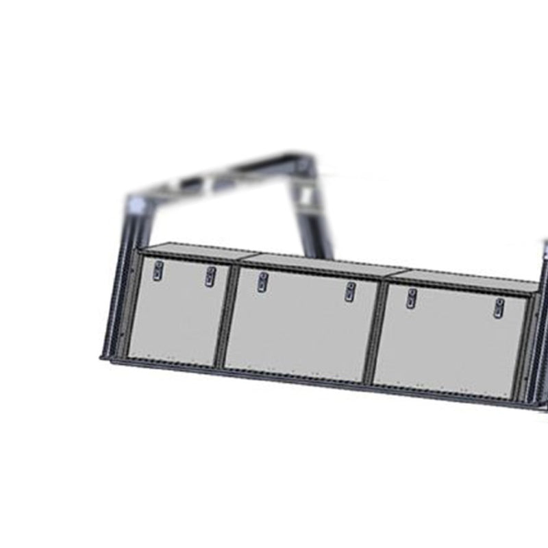 Black Horse No Drilling Required Ladder Rack Csurhd8BTX2 - Base K2 Tool Box