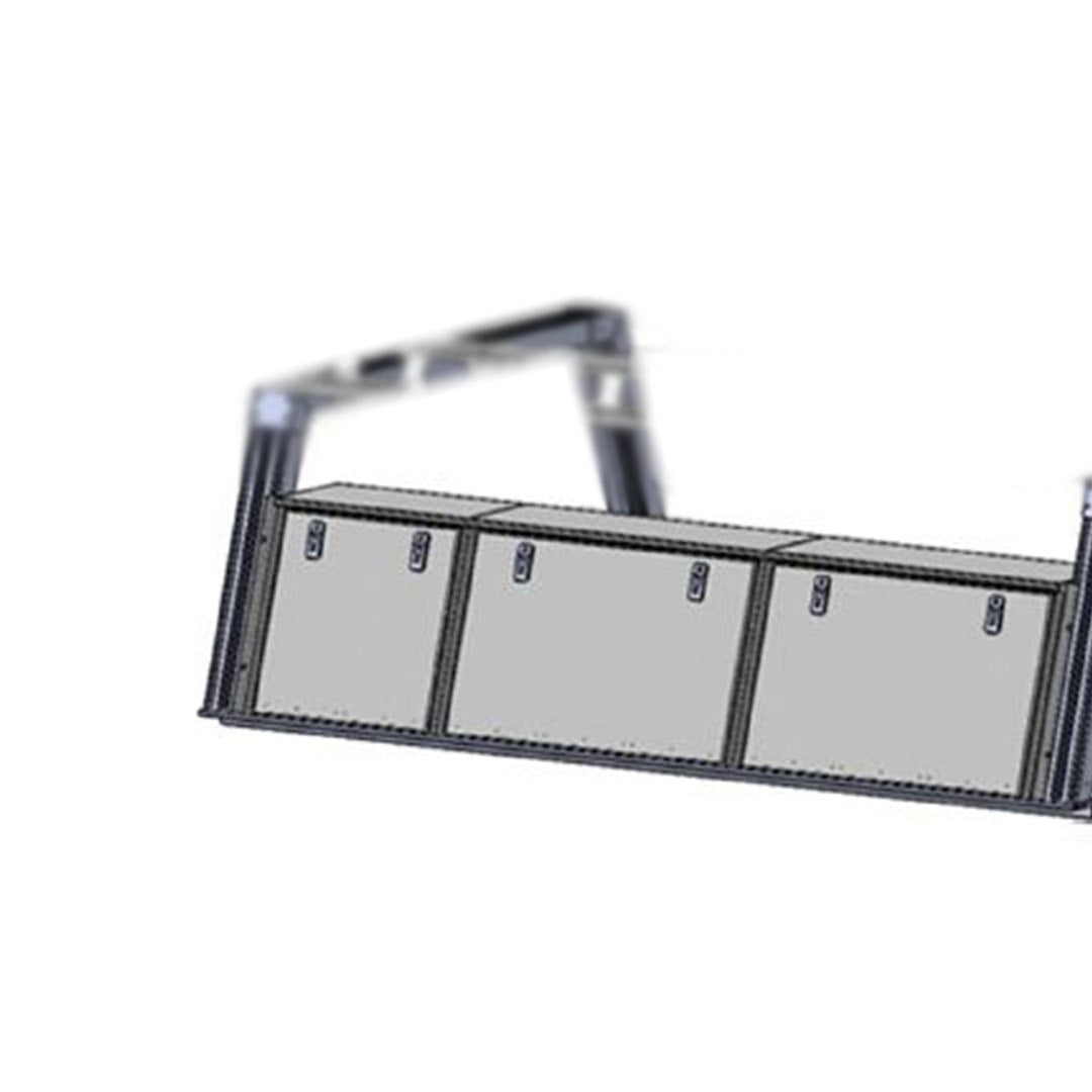 Black Horse No Drilling Required Ladder Rack Csurhd8BTX2 - Base K2 Tool Box