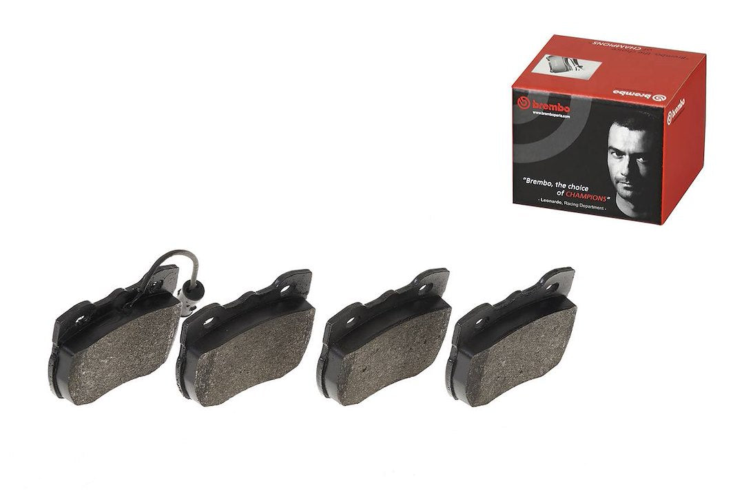 Brembo Premium Low-Met OE Equivalent Pad Brake Pad P44004 - Disc Set