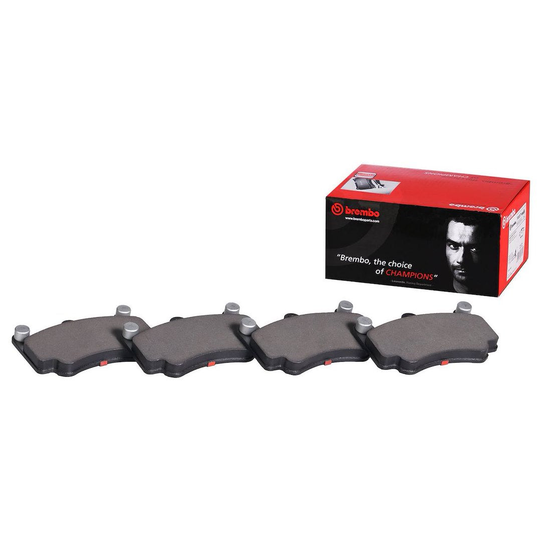 Brembo Premium Low-Met OE Equivalent Pad Brake Pad P64002N - Disc Set
