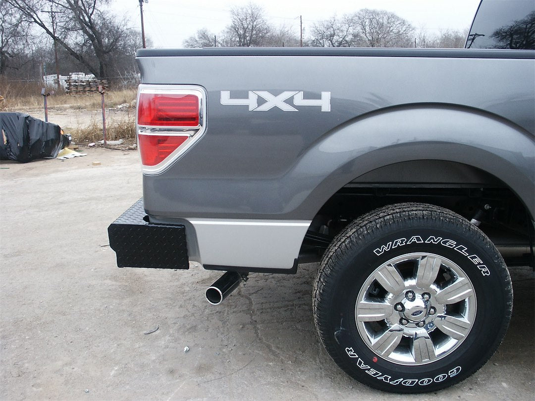 Frontier TRU Accommodates Vehicle Backup Sensors Bumper 100-10-9010 - Diamond Back Ford