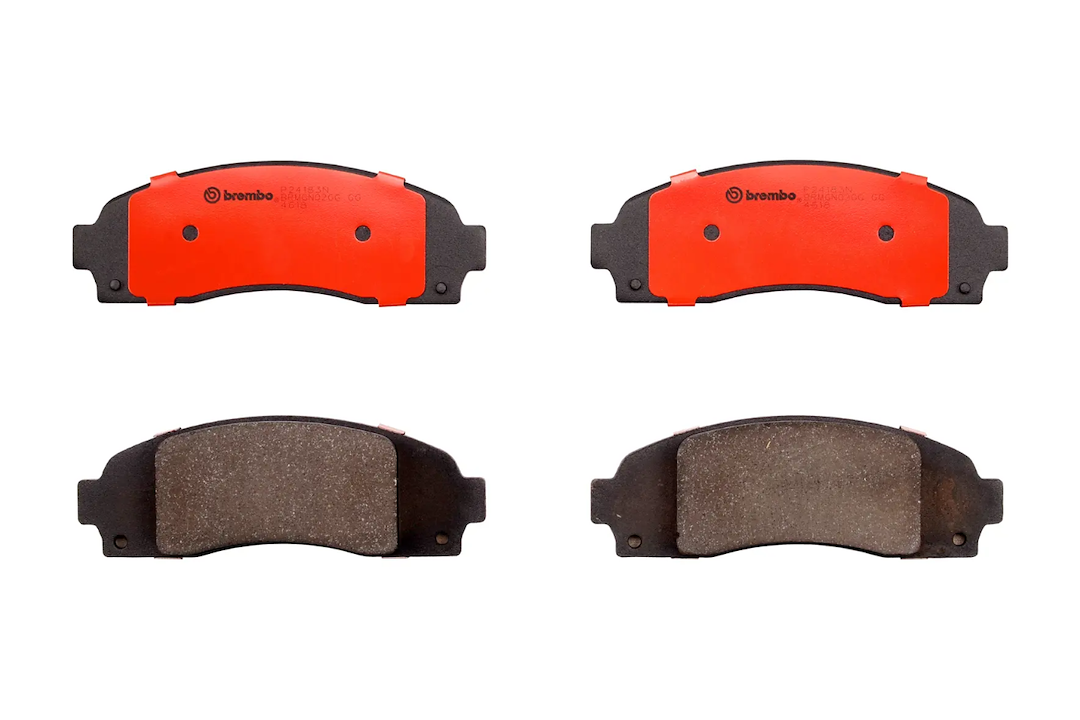 Brembo Premium Low-Met OE Equivalent Pad Brake Pad P24183N - Disc Set