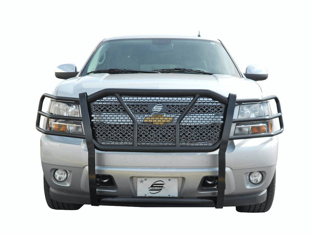 Steelcraft Punch Plate Grille Grille Guard 50-0290 - 07-14 Chevy Suburban Tahoe 1500 BL