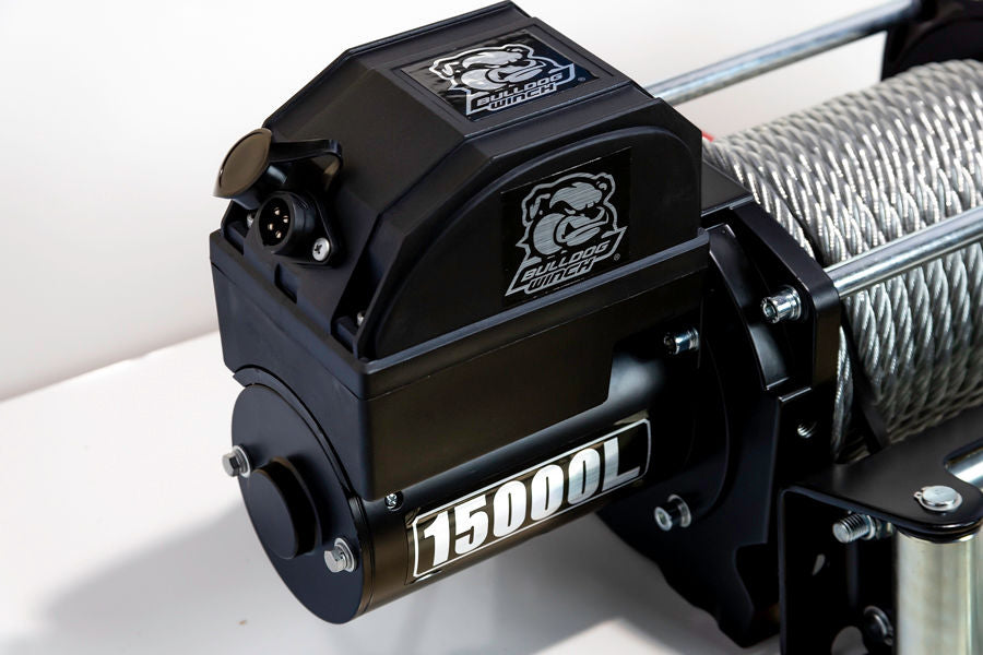 Bulldog Winc Powers Load In And Out Winch 10063 - 15000LB Rope DIA. 29 64 X92