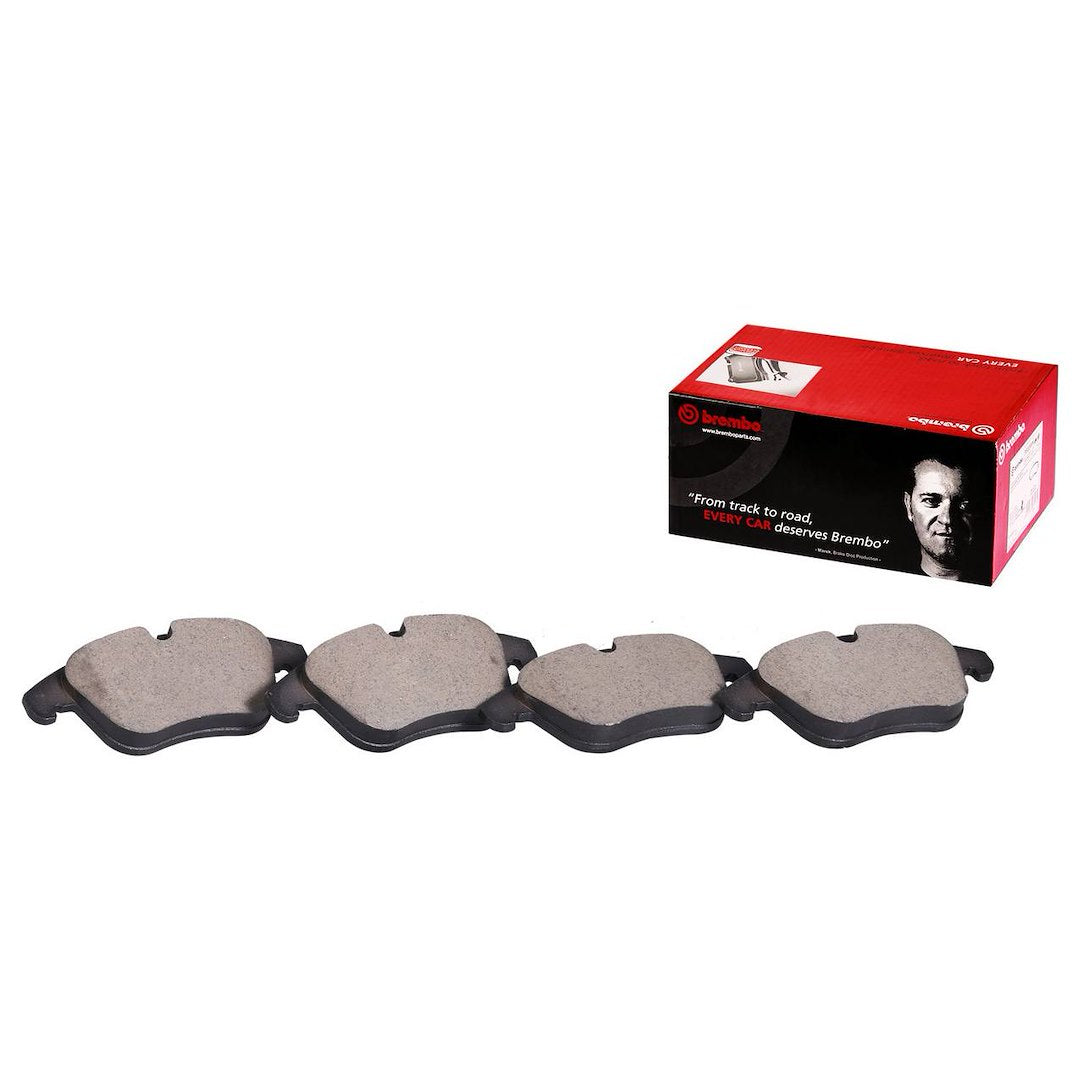 Brembo Premium Low-Met OE Equivalent Pad Brake Pad P36021N - Disc Set