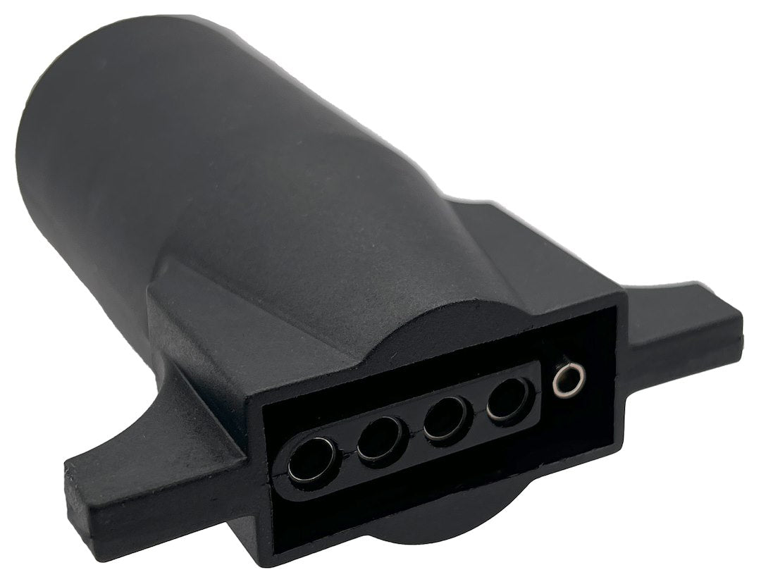 RV Designer Limited Lifetime Warranty Trailer Wiring Connector Adapter TC507 - 7-WAY 5-WAY Flat