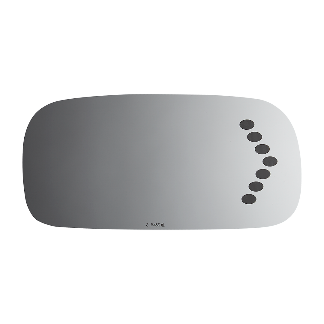 Burco Mirror Smooth Edges For Safety Exterior Mirror Glass 2846S - Mirror Side View Signal