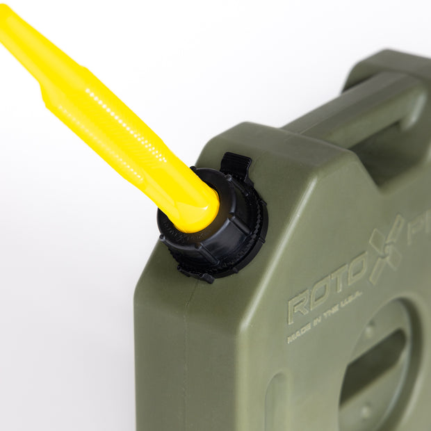 Rotopax Manufactured With BPA Free Materials Liquid Storage Container RX-1.75OD - Green 1.75 Gallon Water
