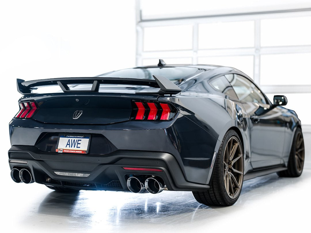 AWE No Check Engine Light Guaranteed Exhaust System Kit 3020-42375 - Track Edition S650