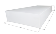 Icon 14709 One piece, roto-molded construction - WT3594 55X24X7 38 Gal Tank