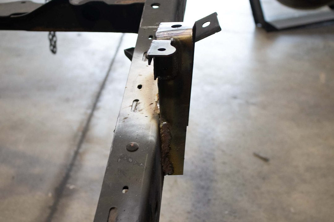 Kentrol OEM Factory Specification Replacement Frame Section RB7136L - Front Bed Mount Left Side