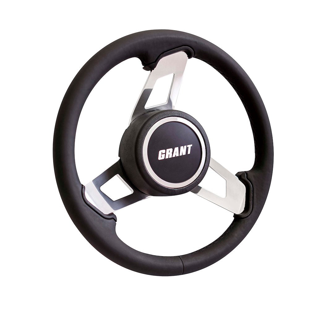 Grant ISO-TS Certified Steering Wheel 670-1-PS-A - Black Harrys Out