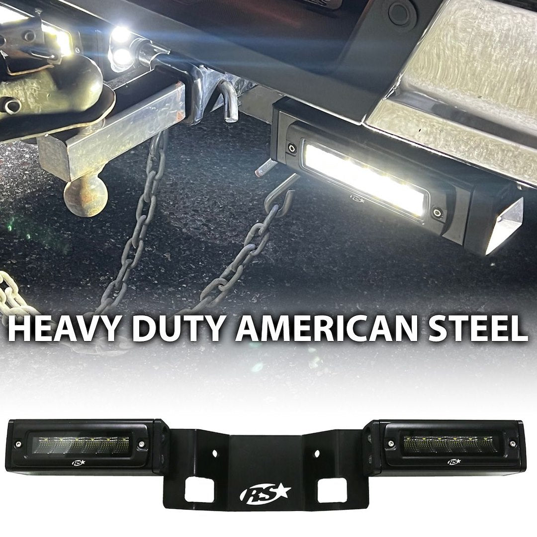 Racesport LT No External Welds To Rust Backup Light F150HB21UP - 21-22 F150 Hitch Bar