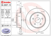 Brembo 09903711C02 Brake Rotor