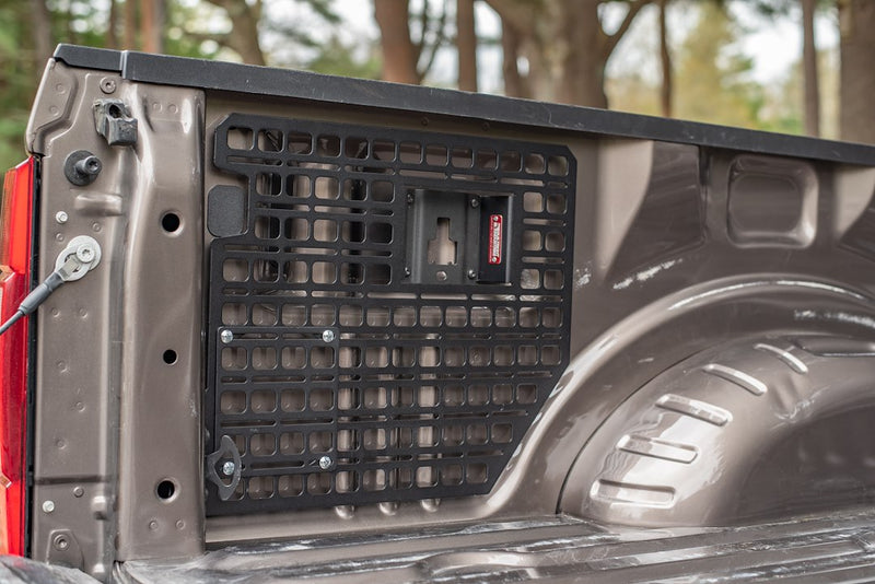 Builtright Made In USA Molle Cargo Panel 102015 - Bedside Rack Driver Rear 2017