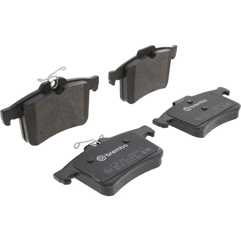 Brembo Premium Low-Met OE Equivalent Pad Brake Pad P36026 - Disc Set