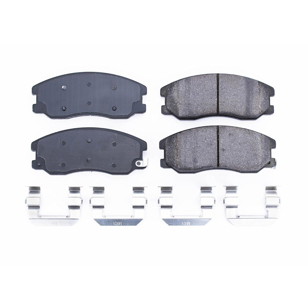 Powerstop Ensure Noise-Free Braking Brake Pad 17-1264 - Z17 Evo Ceramic HDW