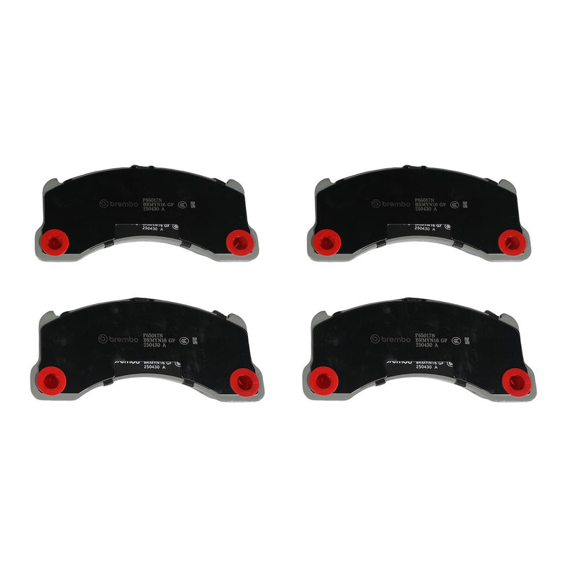Brembo Premium Low-Met OE Equivalent Pad Brake Pad P65017N - Disc Set