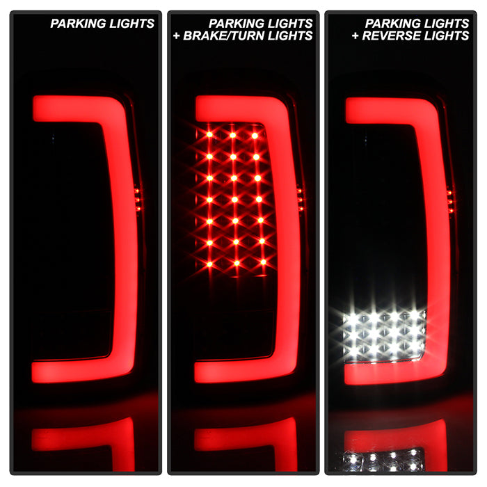 Spyder Provide Improved Illumination Tail Light Assembly 9050237 - Xtune Chevy Suburban Tahoe 1500