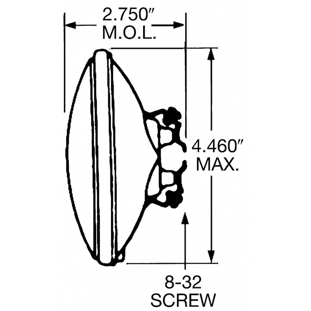 Wagner Easy To Install Headlight Bulb 4411-1 - Par 36 114MM