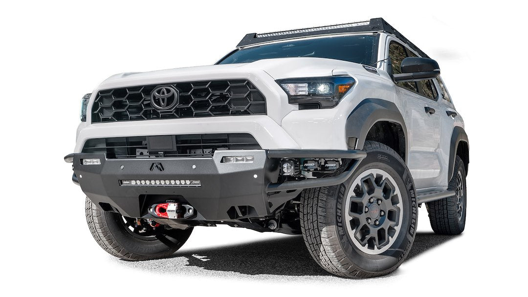 FAB Fours Retains OEM Factory Fog Lights Bumper TB68-01-1 - 25 Toy 4R Hybrid Sen Winch Bmp NO