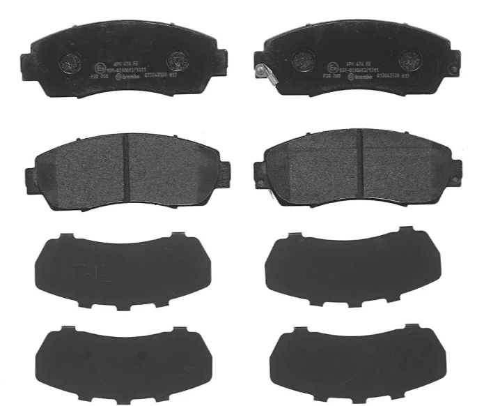 Brembo Premium Low-Met OE Equivalent Pad Brake Pad P28068