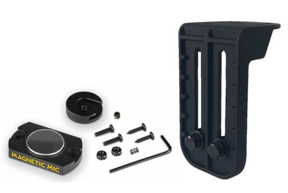 Havis Limited Lifetime Warranty Microphone Holder C-Mmsu-L - Magnetic Mic Clip Side Mount